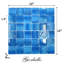 Starlight Glow-in-the-Dark 12" x 12" Pool & Wall Glass Mosaic Tile-91760980