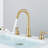 2-handle Bathroom Faucet with Drain Assembly