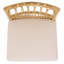 Tabouret de bar avec coussin Zorianna-176951828
