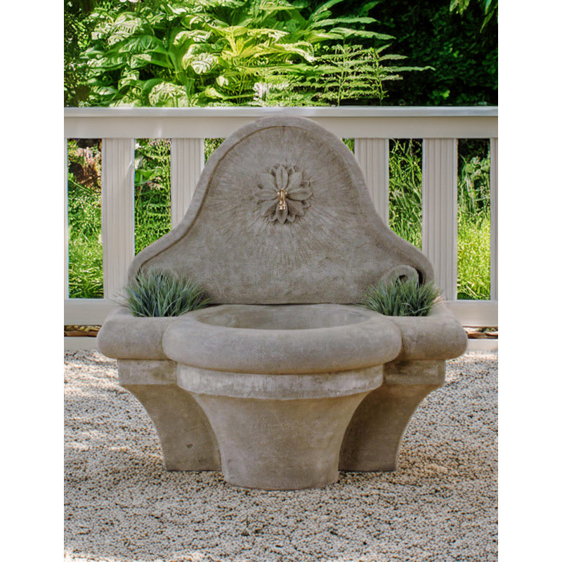 Fontaine de plancher fabriquée à la main résistante aux intempéries