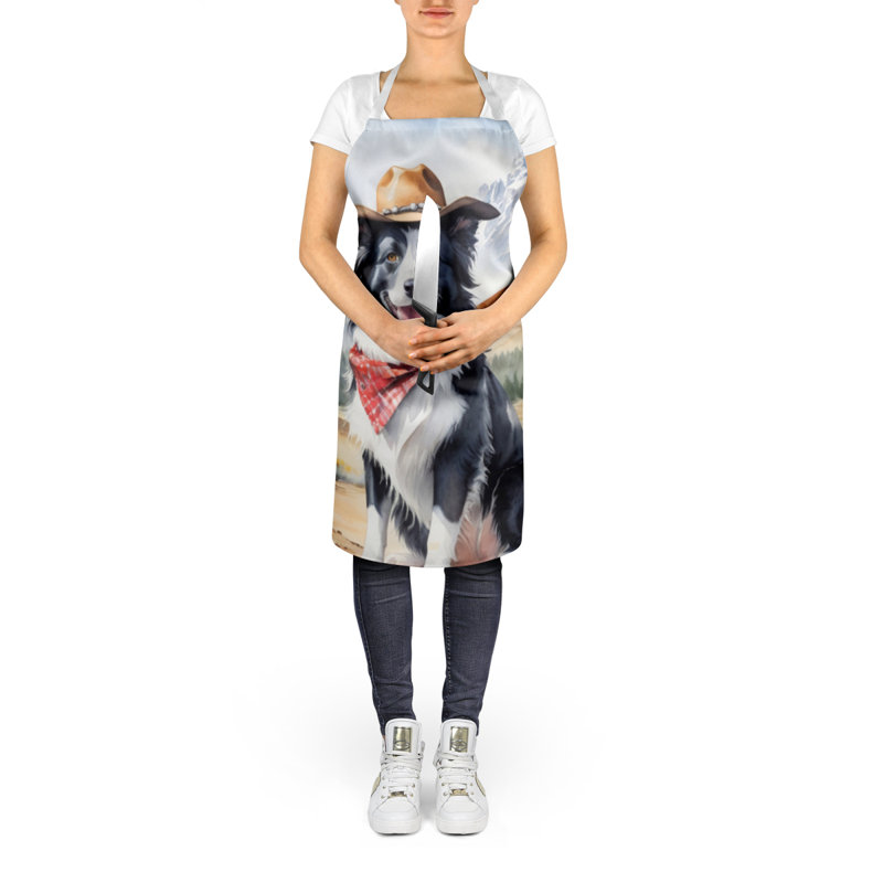 No Pattern Bib Apron