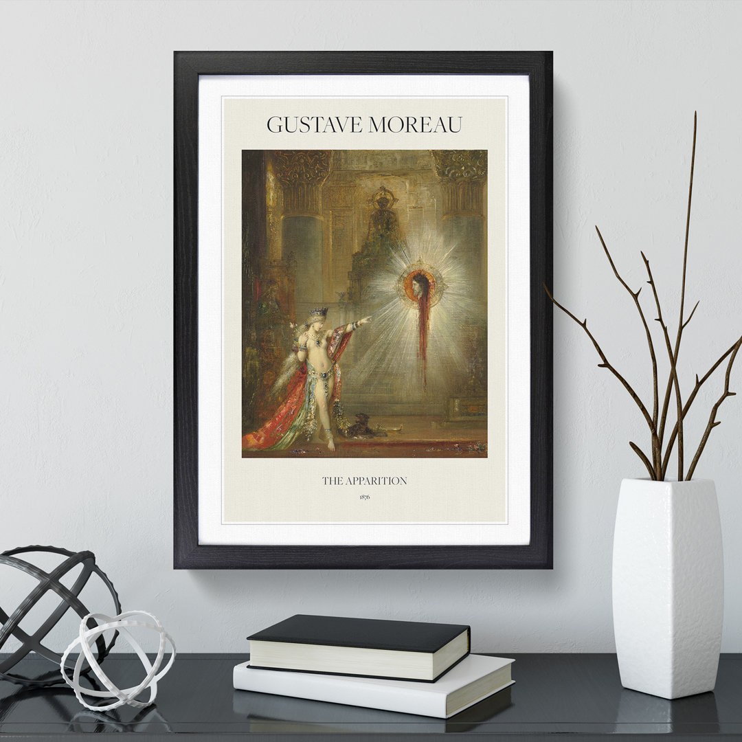The Apparition by Gustave Moreau - Picture Frame Painting