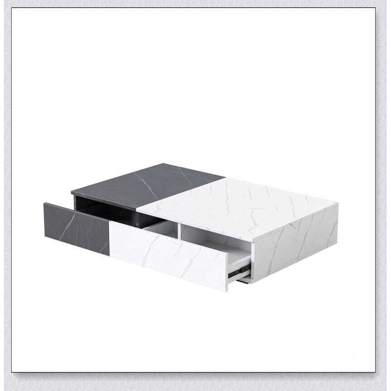 Modern style  and  coffee table with two storage spaces
