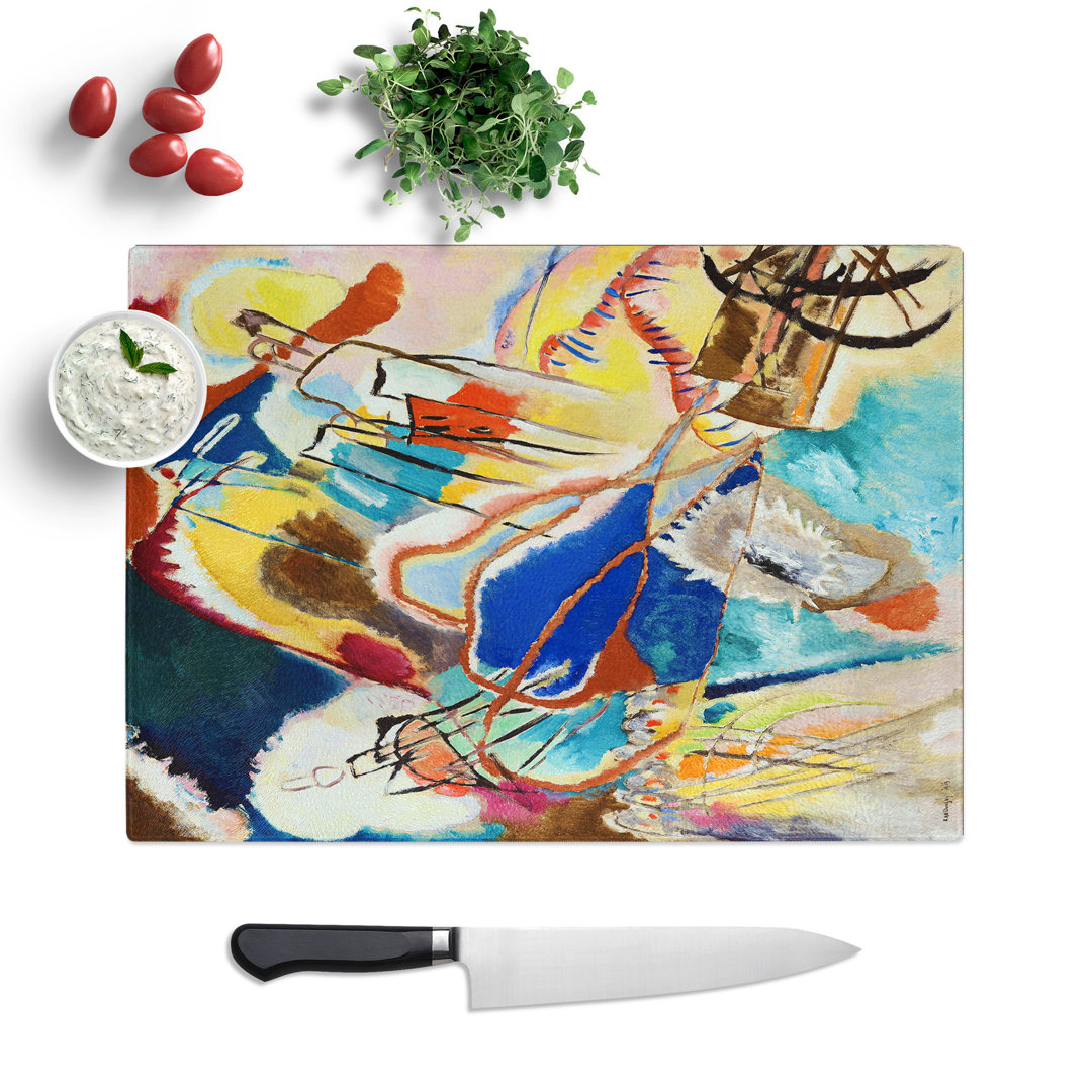 Improvisation No.30 by Wassily Kandinsky Chopping Board