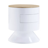 Otith Accent Table With Display And Utility Function