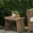 Foldable Side Table In Grey Wood With Slat Flavor, 21.14W X 13.94D 15.98H Table, Elegance,