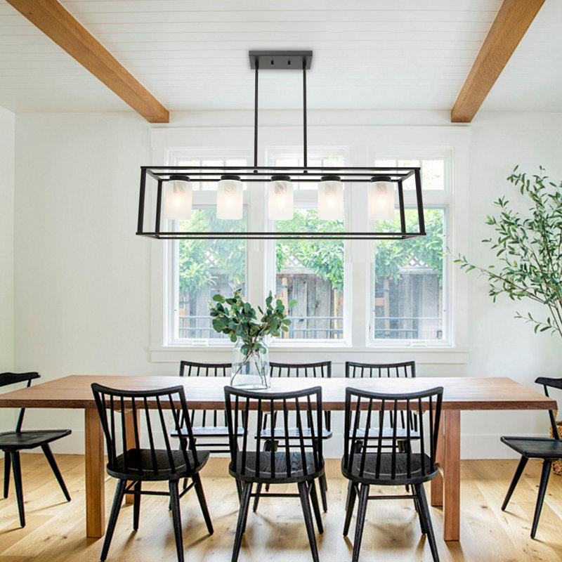 5 - Light Matte Black Pendant