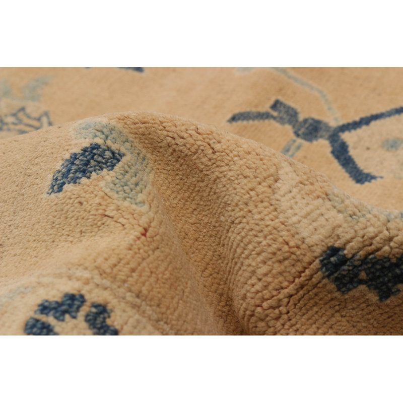 Aleeka One-of-a-Kind Rectangle 9'11" X 14'2" 1990's Wool Area Rug