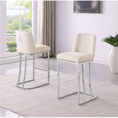 Helfgott Upholstered Counter Stool