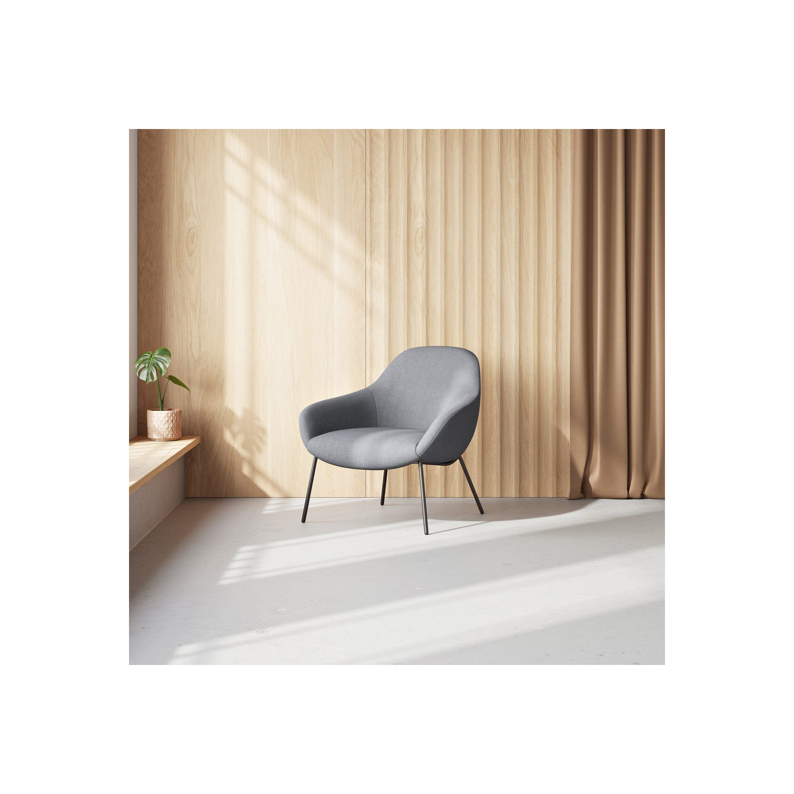 Oppo Lounge Chair - Fabric, Shade