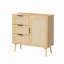 Commode en rotin