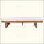 Méridienne d'extérieur - Bois d'acacia et rotin PE avec coussin-1414788362
