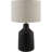 Lockwood Concrete Table Lamp with Linen Shade-106945984-106945983