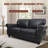 71.5'' Wide Fabric Couch Rolled Arm Sofa-70778741