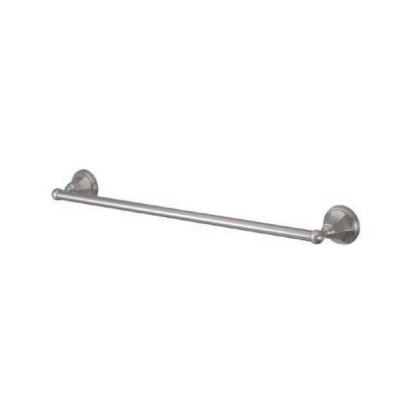 Metropolitan 24" Wall Mounted Towel Bar, Brushed Nickel