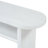 Console Table with Rounded Edges and Sturdy Shelf-1572083607