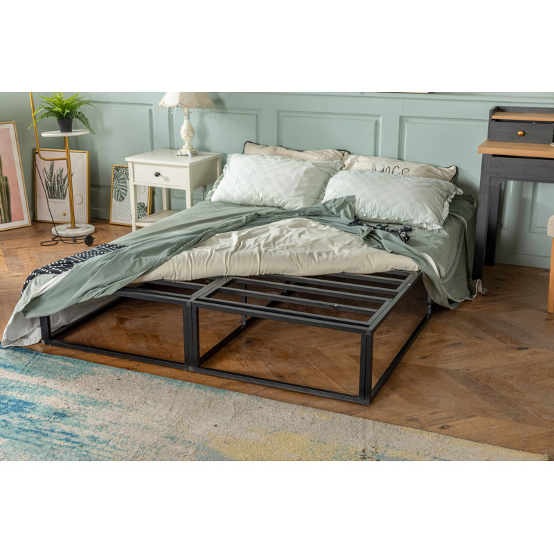 Henniker EU Kingsize - 160 X 200 Cm Metal Bed, Black