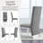 Natalynn 18.5'' H Velvet Upholstered Parsons Chair