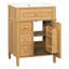 Meuble-lavabo de salle de bain avec lavabo, meuble-lavabo 24 po avec tiroir rabattable-124573619-124573622