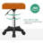 Square Rotating Stool With Wheels-556319252