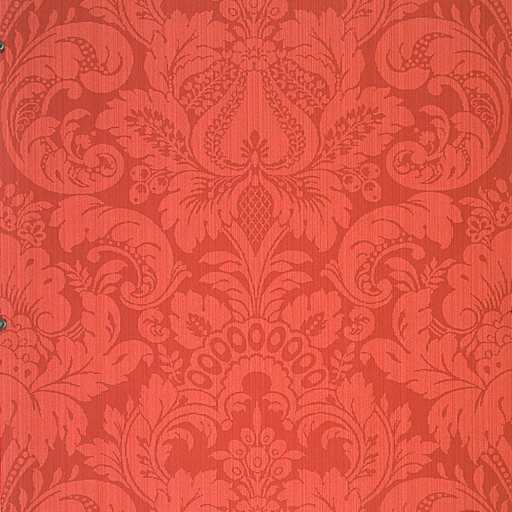 Daphne Wallpaper Roll, Lipstick Red