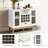 Bump 39.5 " L Bar Cabinet