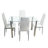 Jance 4 - Person Glass Top Four Leg Dining Set