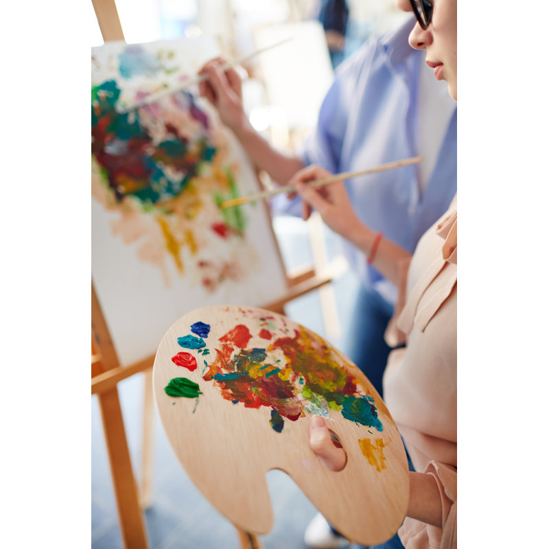 Palette With Colors by Shironosov - Wrapped Canvas Print, 46cm H x 30cm W x 3.8cm D