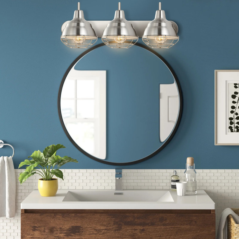 Meuble-lavabo Antigona, Nickel