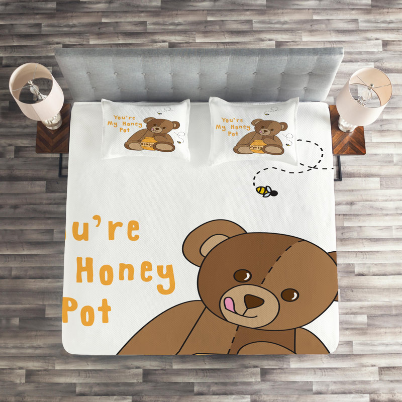 Coverlet, King Bedspread + 2 Shams