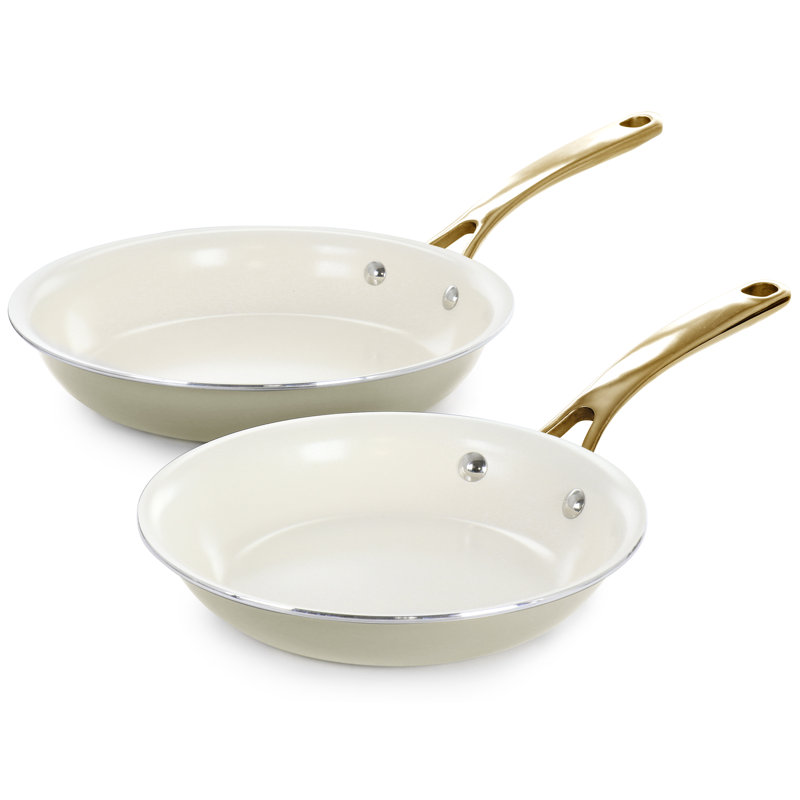 10 - Piece Aluminum Cookware Set, Linen
