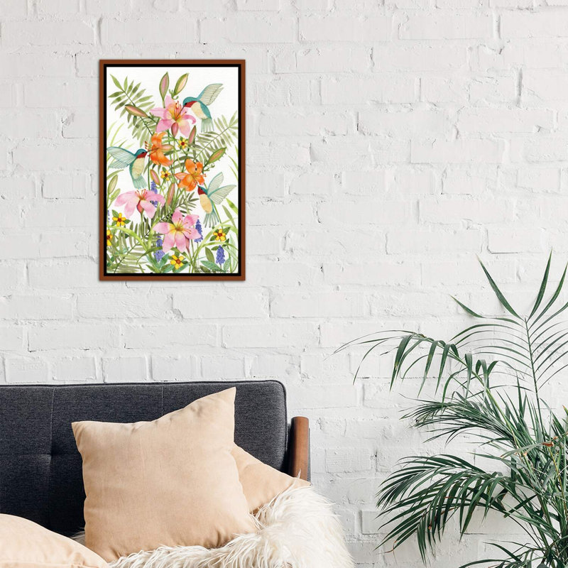 Anniversary Daylilies par Kathleen Parr McKenna - impression d'art graphique, H 26 po x l 18 po x 1,5 po