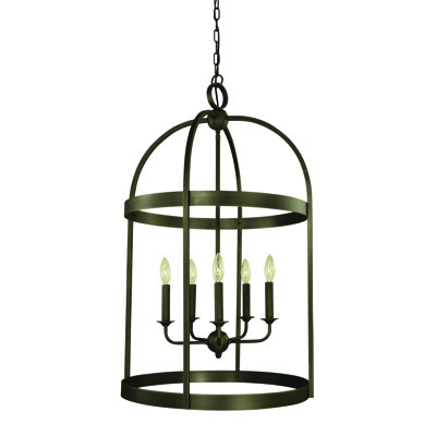 Aretha 5 - Light Lantern Geometric Chandelier