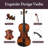Professional - Sound, Durable & Lightweight Design with Complete Accessories, Handcrafted Finish, Ideal Unique Gift for Musicians-1245005556