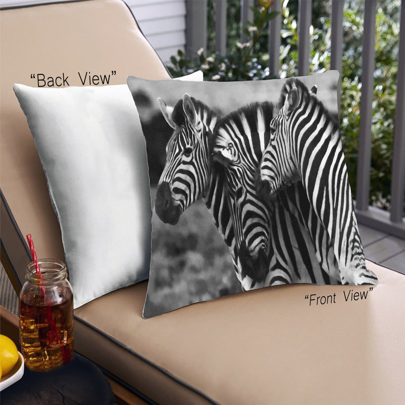 Coussin 7 animaux, Microsuède