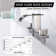 2 Handle Deck Mount Waterfall High Flow Roman Tub Faucet with Brass Valve