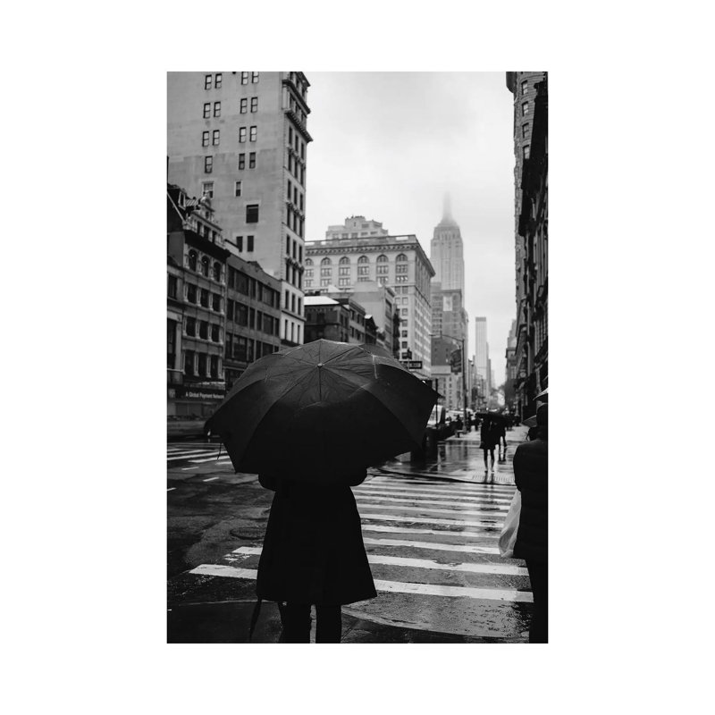 Rainy New York VII by Bethany Young - Print on Canvas, 101.6cm H x 66.04cm W x 3.81cm D, Wrapped Canvas