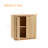 31.5" Oak Buffet Cabinet With, Mid Century Storage Cabinet, Living Room & Kitchen-369148797