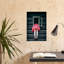«Red Dress Curiosity Rustic Vintage Whimsical Architecture», art mural-129549254