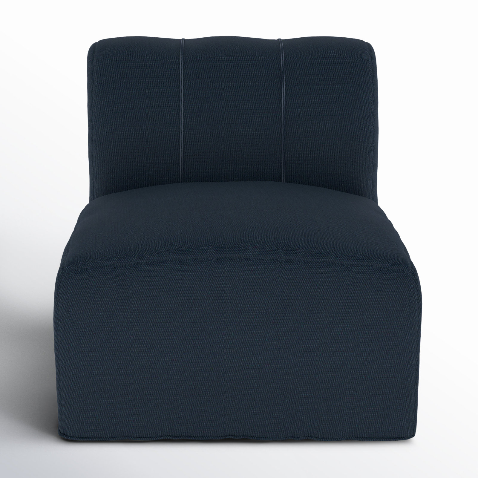 Praia Sunbrella® Patio Lounge Chair, Canvas Navy Sunbrella® Canvas