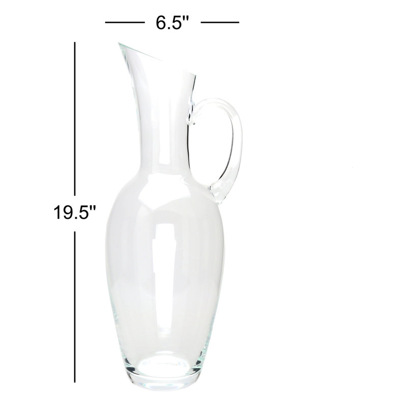 Amphora Handmade Glass Table Vase