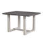 Ensemble de table de salle à manger 5 pièces en bois, table de salle à manger rectangulaire et 4 chaises rembourrées à haut dossier, ensemble de table de cuisine pour la salle à manger-945456814