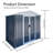 Outdoor Storage Sheds Apex Roof-113767365-113767364