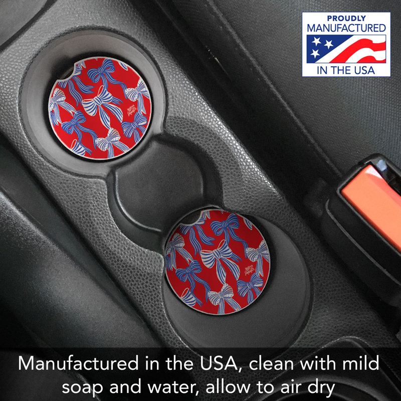 Sous-verre simple en pierre Americana Bows