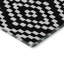 Tapis noir Prisco lavable à la machine de qualité supérieure-564499999