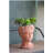 D6x9" Visage Head Bust Planter, Brown-198306192