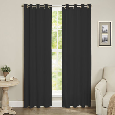 Maria's Collection Blackout Curtain Single Panel
