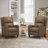 Archibaldo Genuine Leather Recliner-1369936106