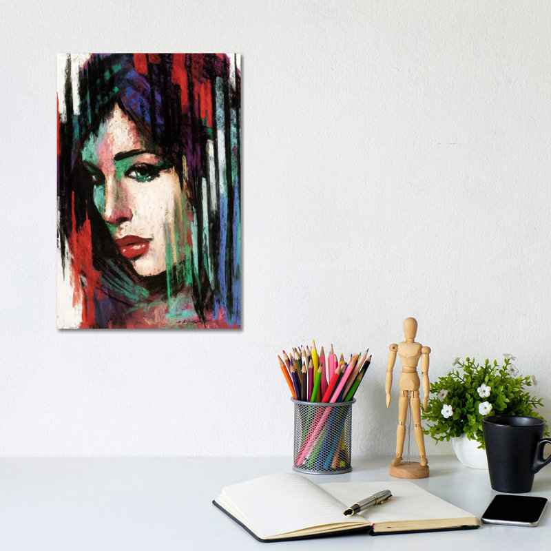 Pop Pastel II by E.A. Orme - Wrapped Canvas Print, 20.32 cm H x 30.48 cm W