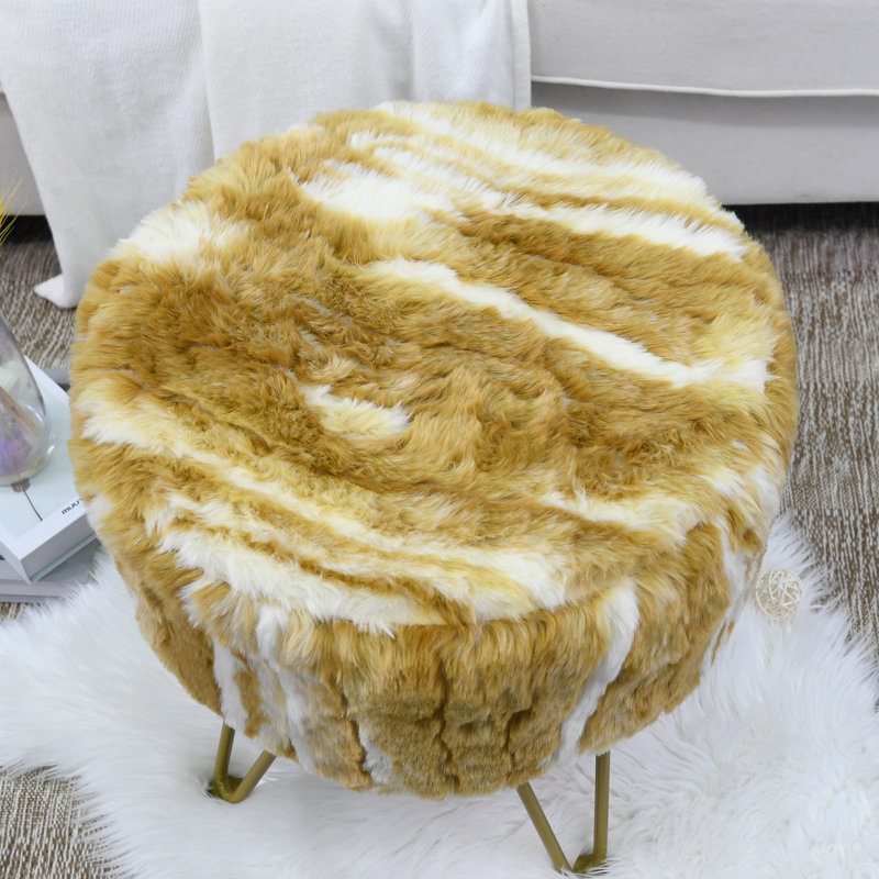 Repose-pieds Markie Everly Quinn, Ambre doré